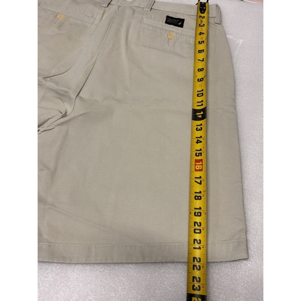 Nautica Men's Bottoms Classic Fit Clipper Short Beige Khaki Shorts Size 36 NWT - Picture 5 of 7
